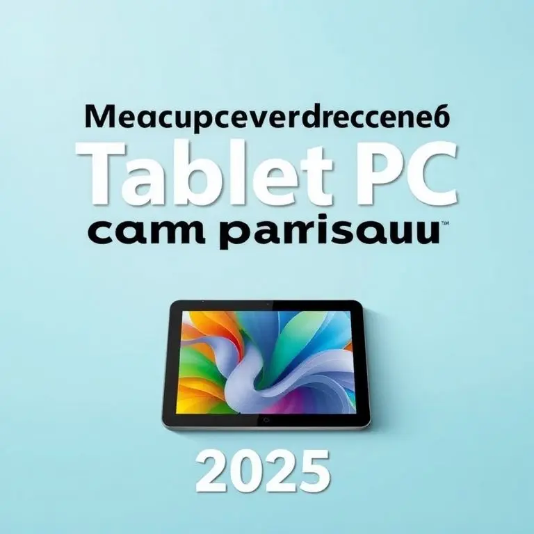 최고의 선택을 위한 필독 가이드: 2025년 최신태블릿PC비교전략